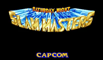 Saturday Night Slam Masters (World 930713) screen shot title